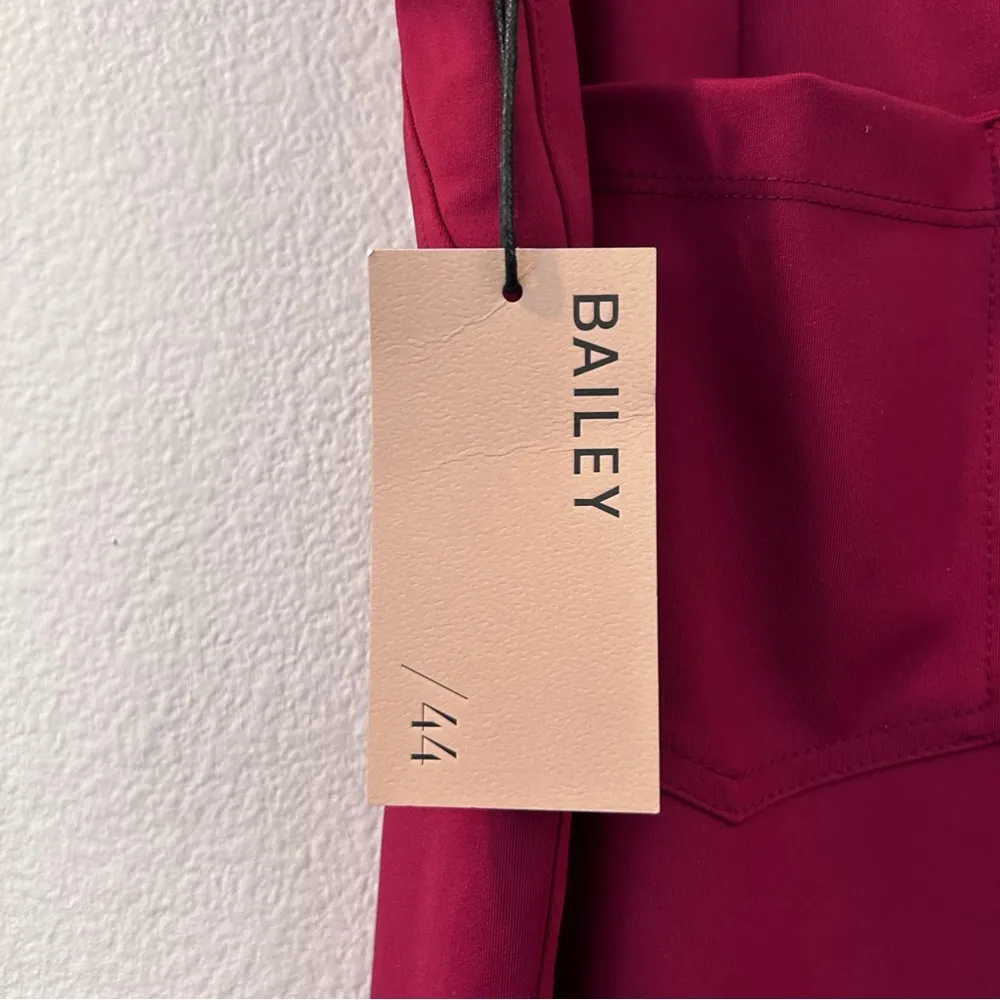 Bailey 44 Gemma Straight Leg Pants Cabernet Size XL - Image 9