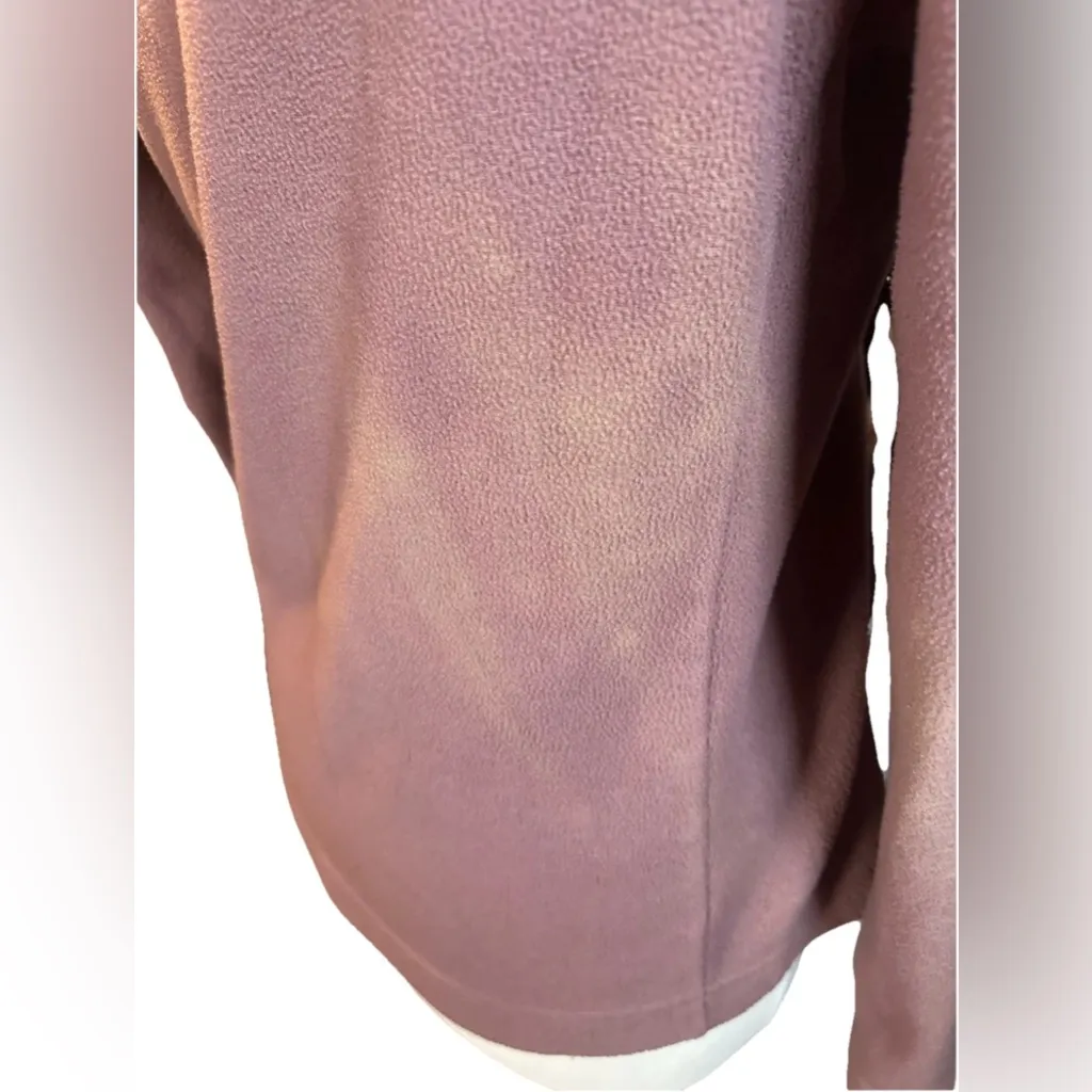 Patagonia Women's Medium Synchilla Fleece Full Zip Sun Bleach Spots See Pictures - Image 6