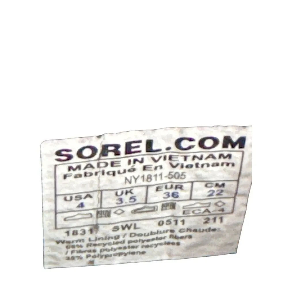 Sorel Womens Red Pink Floral Winter Rain Boots Size 4 SKU8111 - Image 10