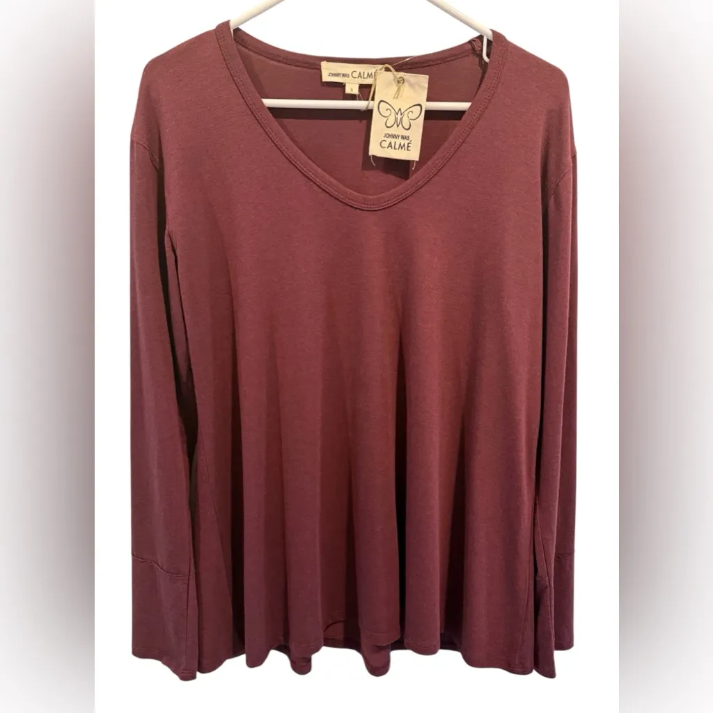 Johnny Was Calme Long Sleeve Top - NWT! - Image 2