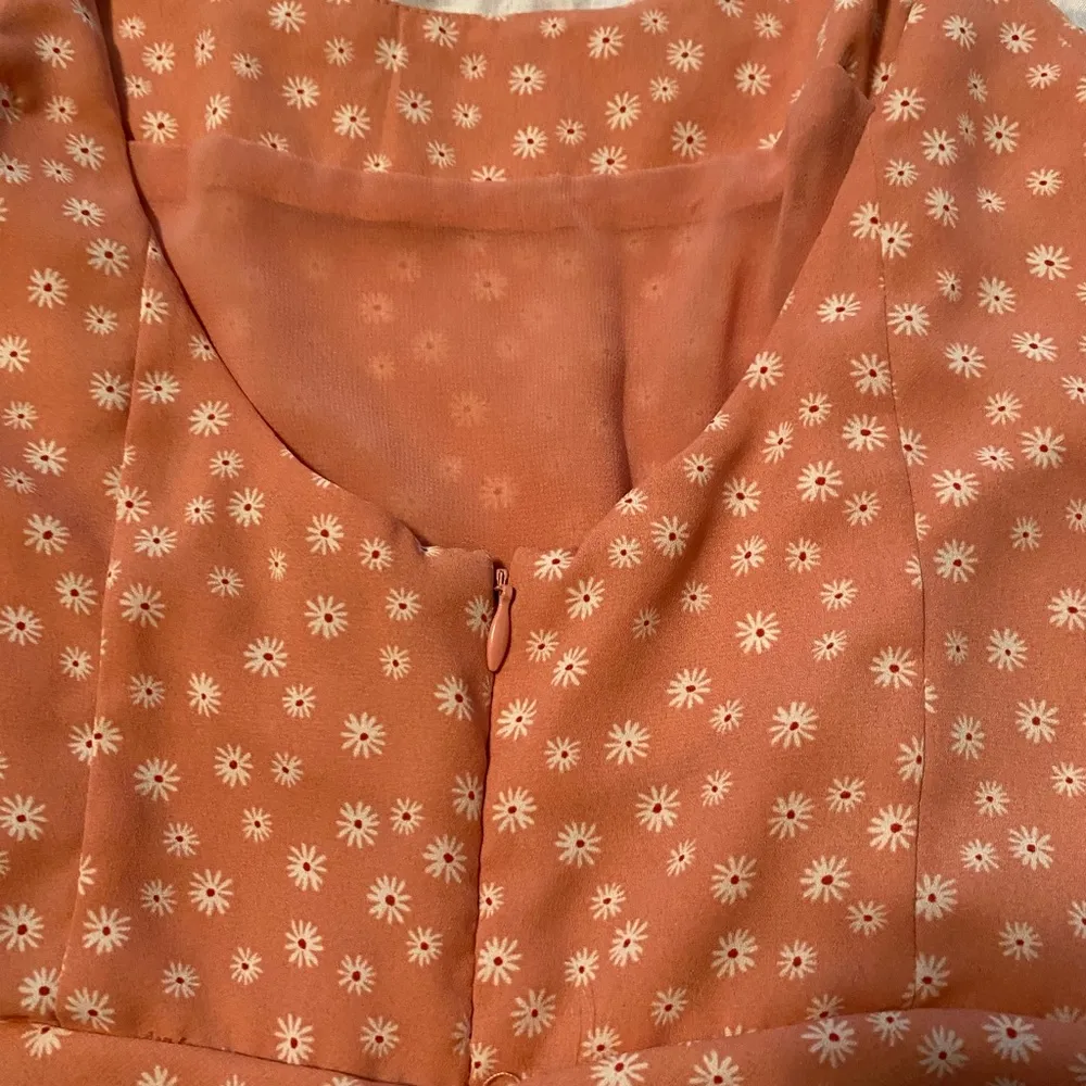 Forever 21 Pink Floral Tiered Ruffle dress - Image 7