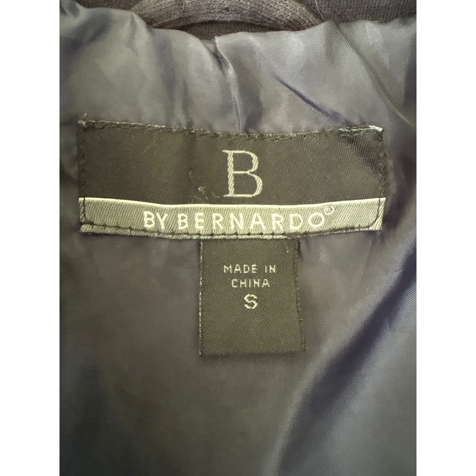 Bernardo B By  Womens Jacket Coat Small Military Button Up‎ Blue Pocketed - Image 4