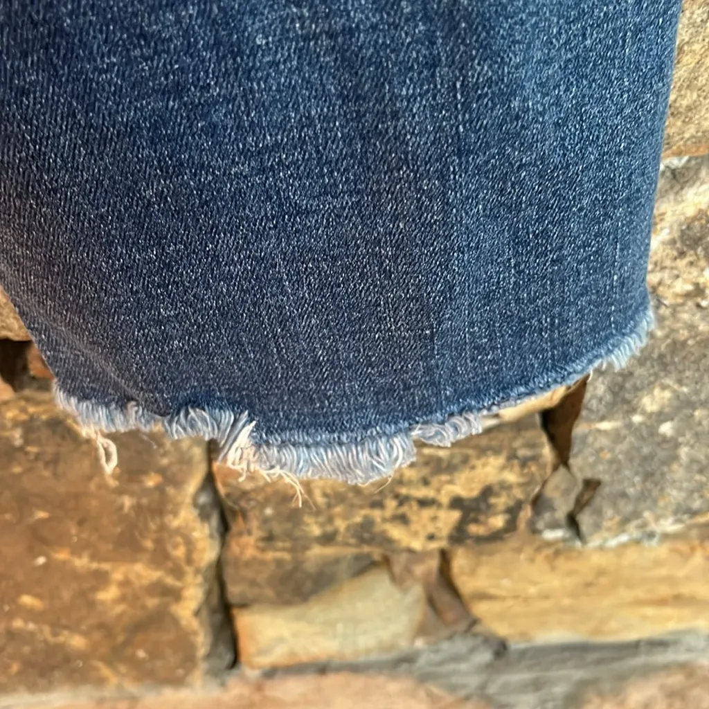 Flying Monkey Distressed Jeans Ankle New Blue Size 26 - Image 10