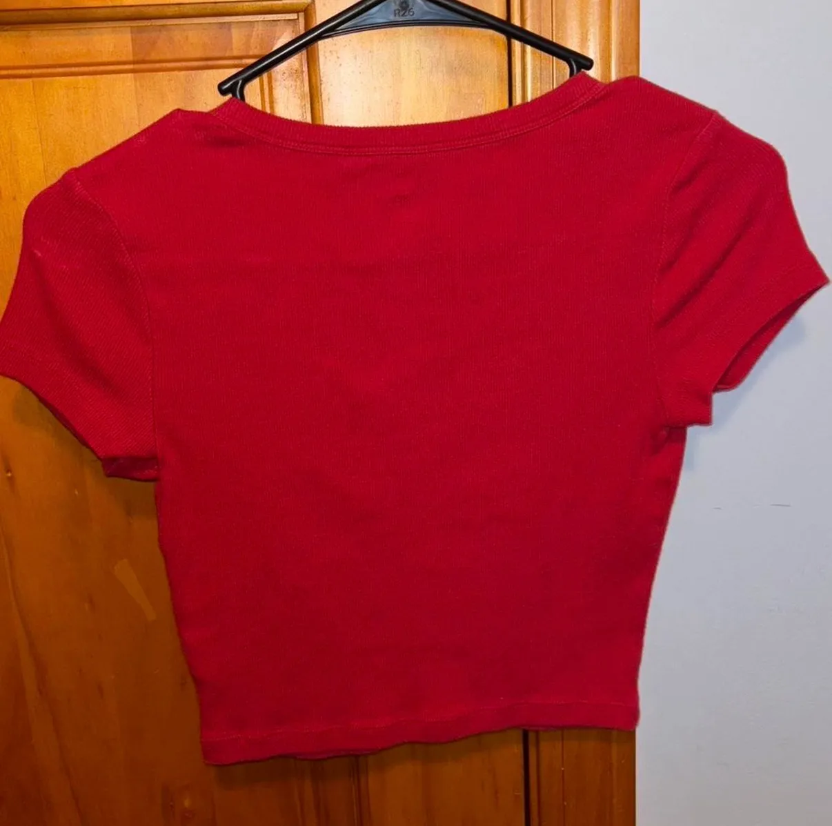 Tilly's Crop Top Red - Image 2