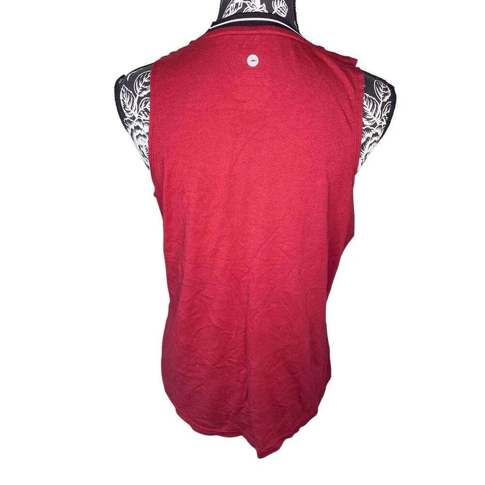 Avia Wide Strap Athletic Tank Top Size Medium Athletic Workout Sports Sporty Gym - Image 2