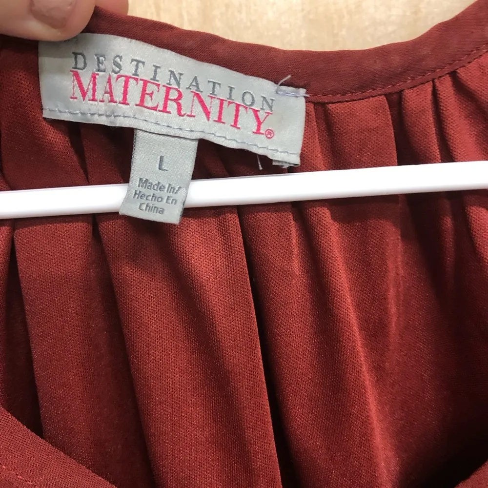 Destination Maternity, lined size large, pit to pit is 23, length is 23 - Image 4