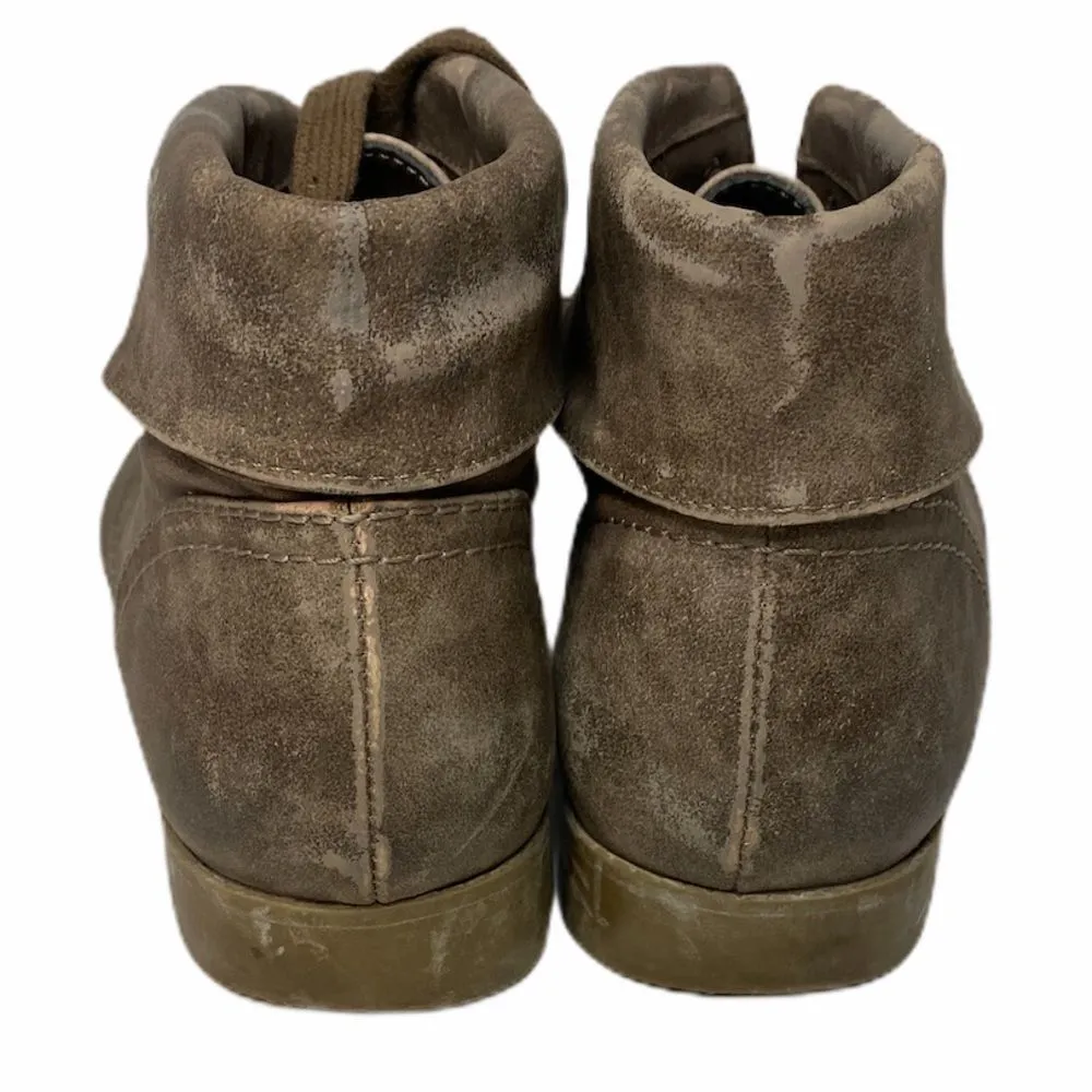 9.5M Indigo Ankle Booties Drawstring Shoes - Image 4