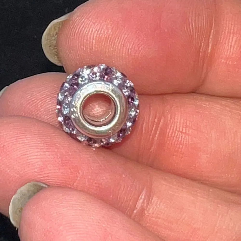 Kay's Charmed Moments Purple and Clear Bead - Image 2