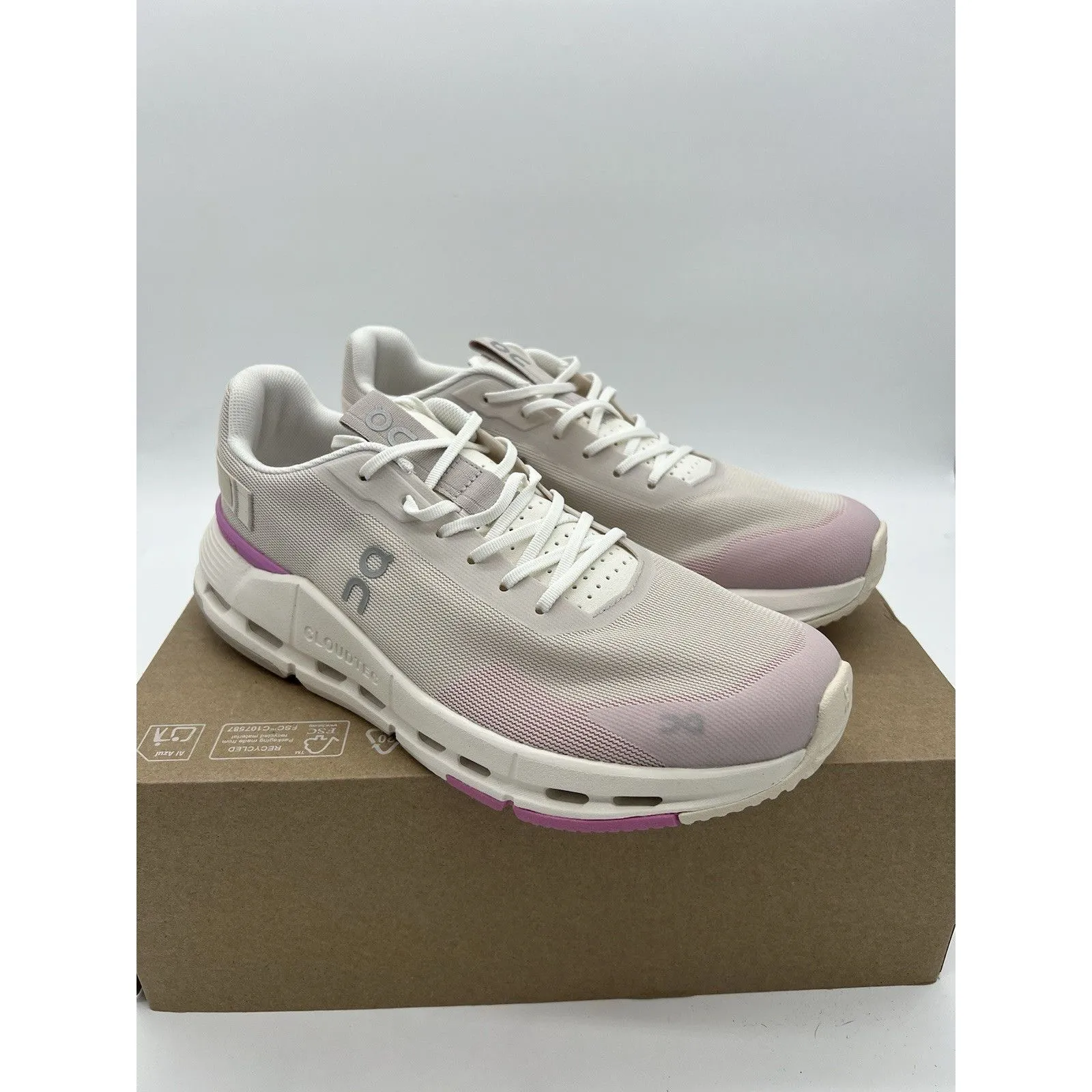 On Cloudnova Form 2 Pearl Raspberry Women’s Size 8.5 B Medium US Tan - Image 3