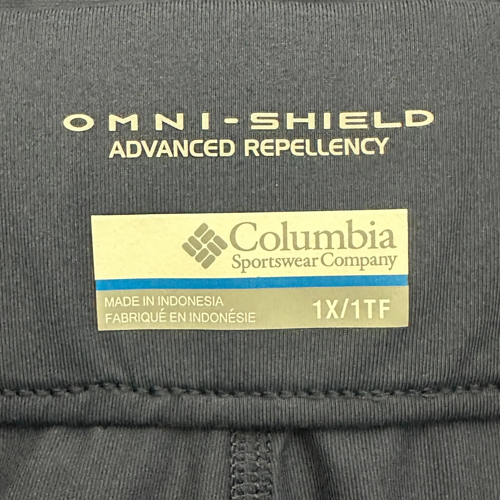 Columbia Anytime Casual Skort Womens 1X Navy Blue Omni-Shield Pockets Athleisure - Image 6