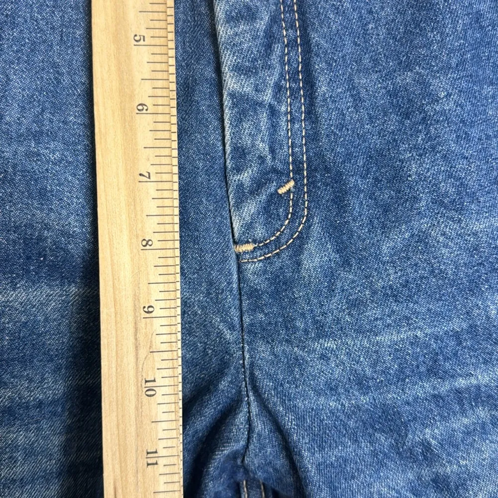 Levis Vintage Womens Jeans High Rise Tapered 80s Zipper Ankle denim size 14 - Image 5