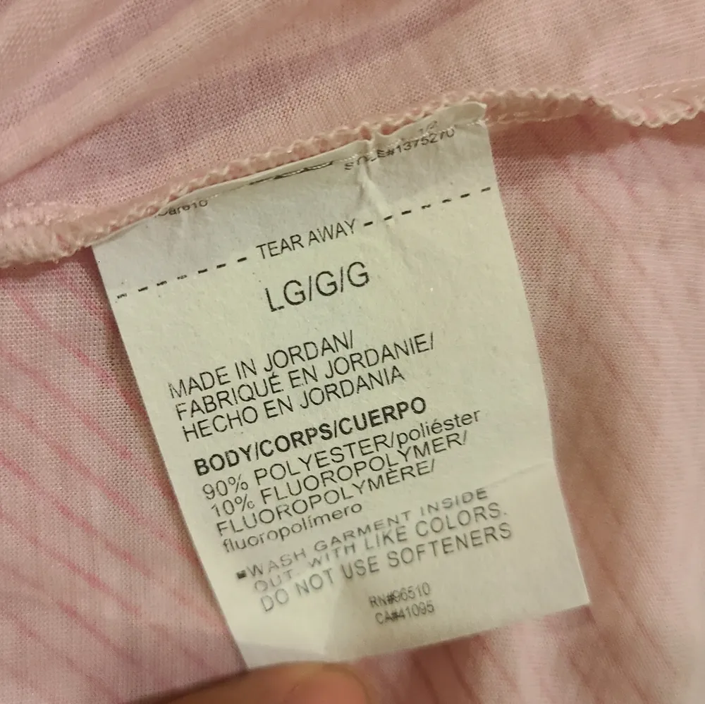 Under Armour Pink Run Anywhere Breeze Tee Size Large - Image 7