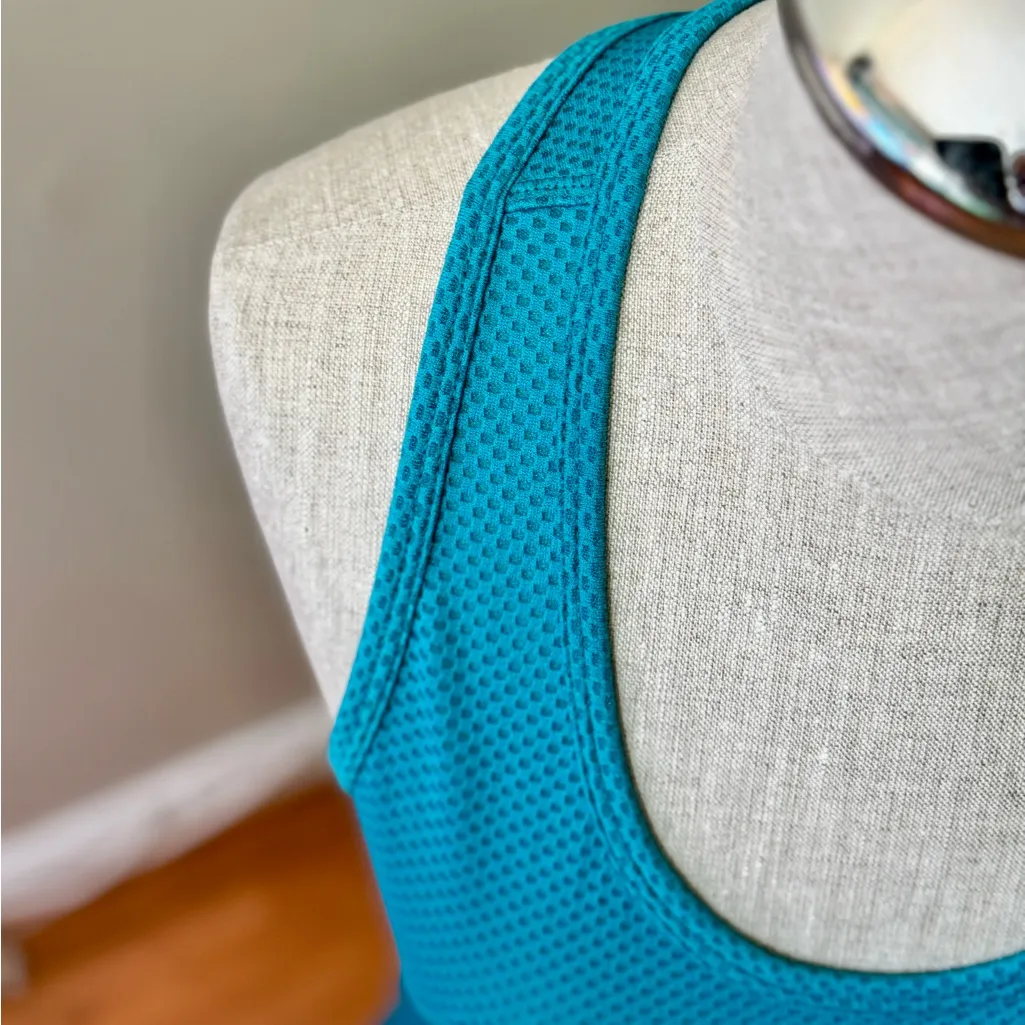 Disney Parks Athletic Performance Racerback Mesh Tank Top Teal Size S - Image 11