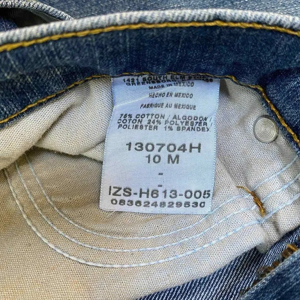 Riders Mom Jeans Womens 10 Blue‎ High Waist Straight Leg Vintage Blue - Image 6