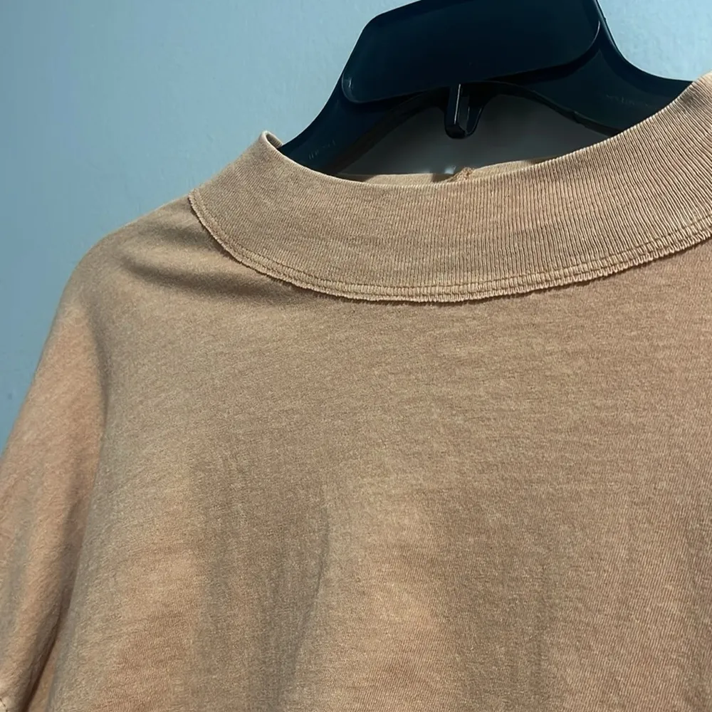 Free People We The Free fun times turtle cropped, long sleeve basic top - Image 3