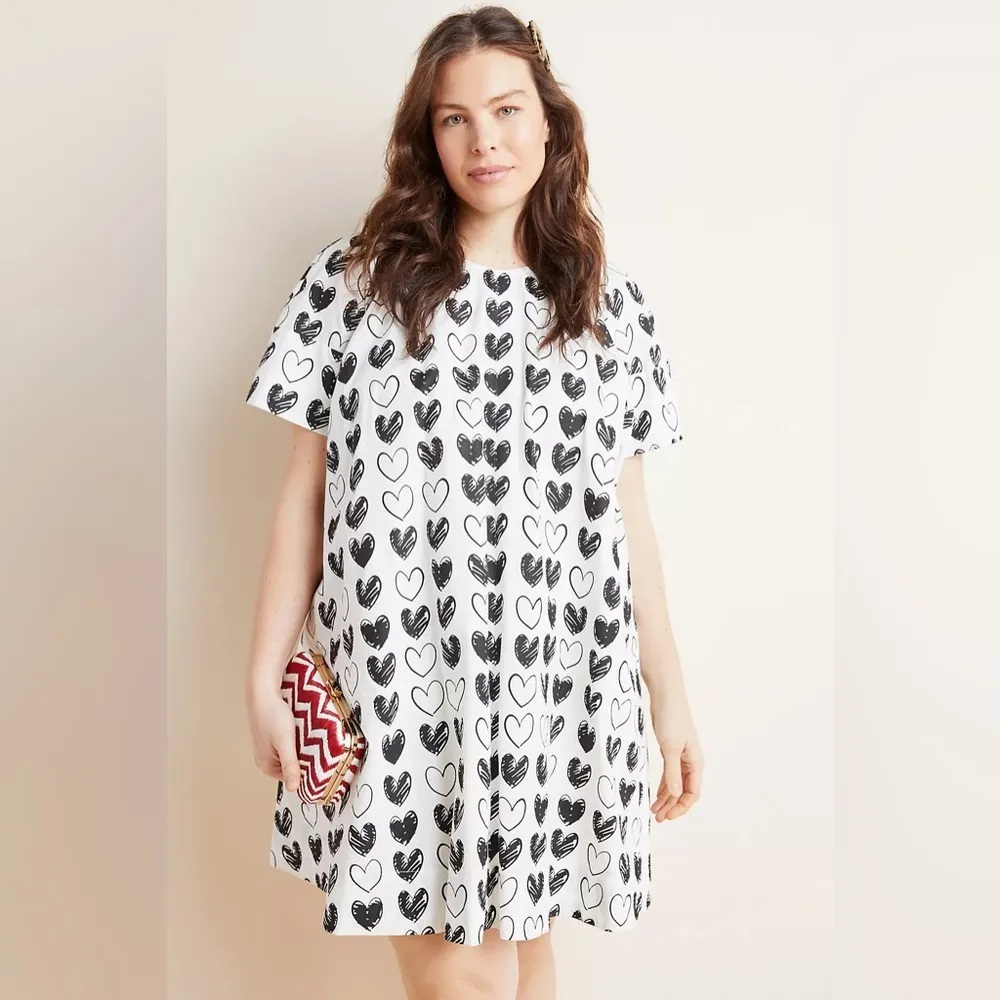 Anthropologie Porridge Sweetheart A-Line mini Dress - XS - Image 4