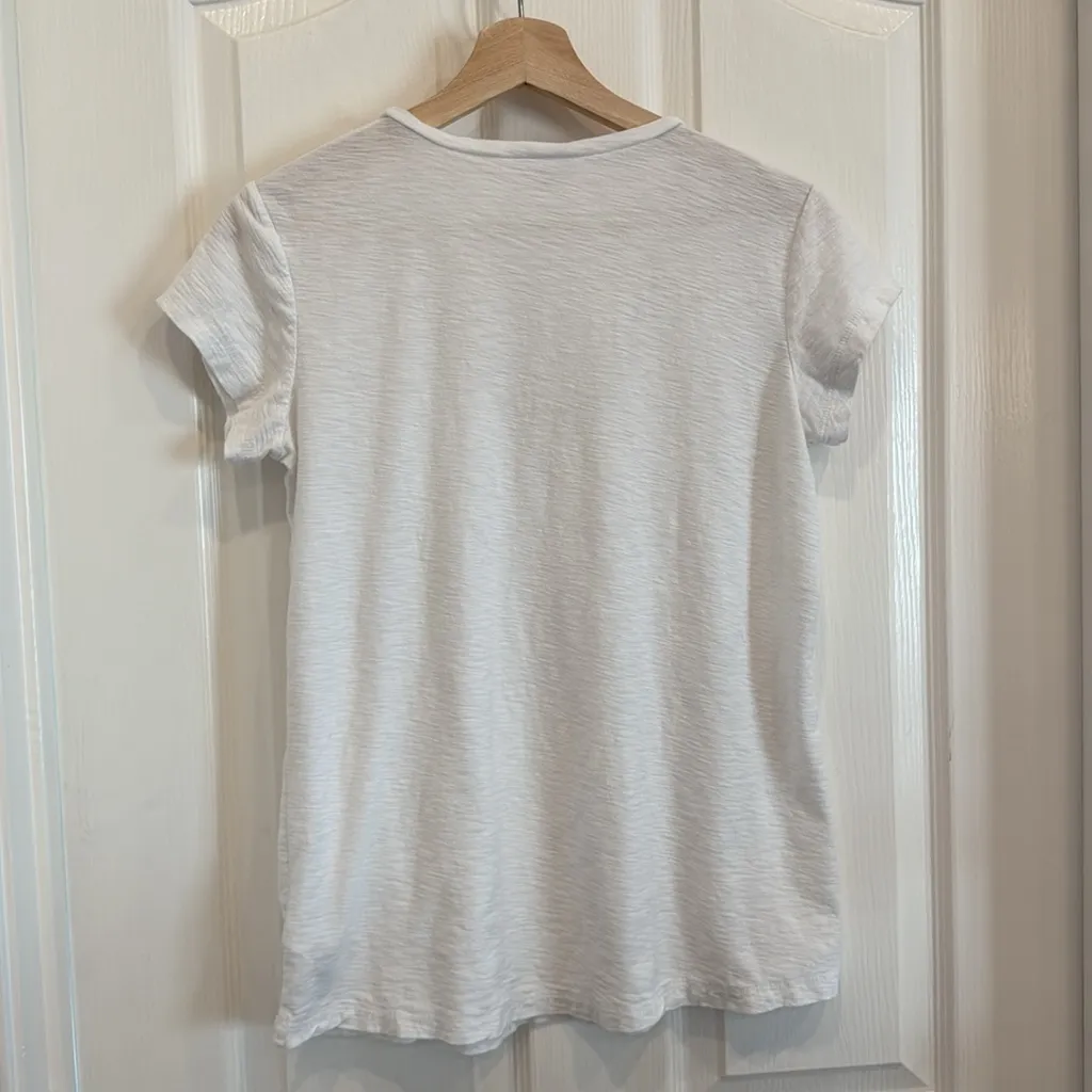 Standard James Perse cotton and modal short sleeve scoop neck tee - Image 5