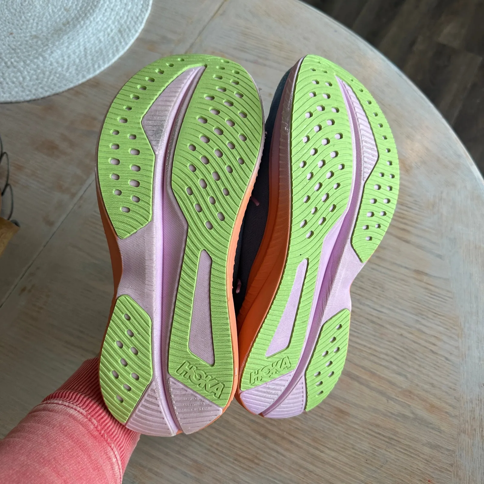 Hoka Mach 6 Multicolored Running Shoes - Size 10D - Image 5