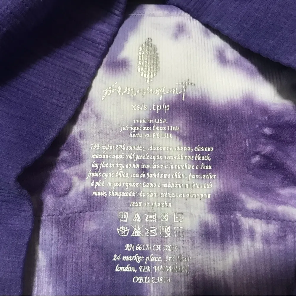 Good Karma Bra Tie Dye square neck Atlas mountain size XS/S MSRP $58 - Image 6