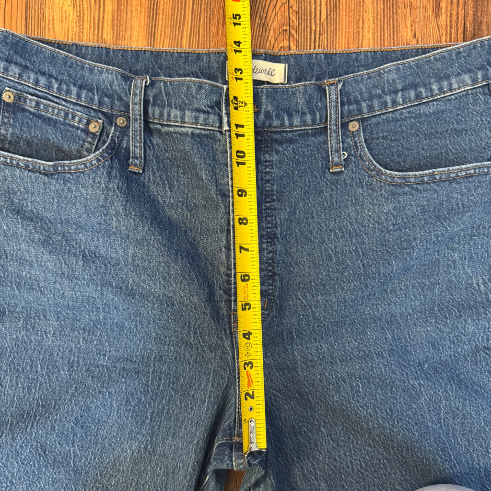 Madewell The Perfect Vintage Jean in Haight Wash size 33 NA919 - Image 15