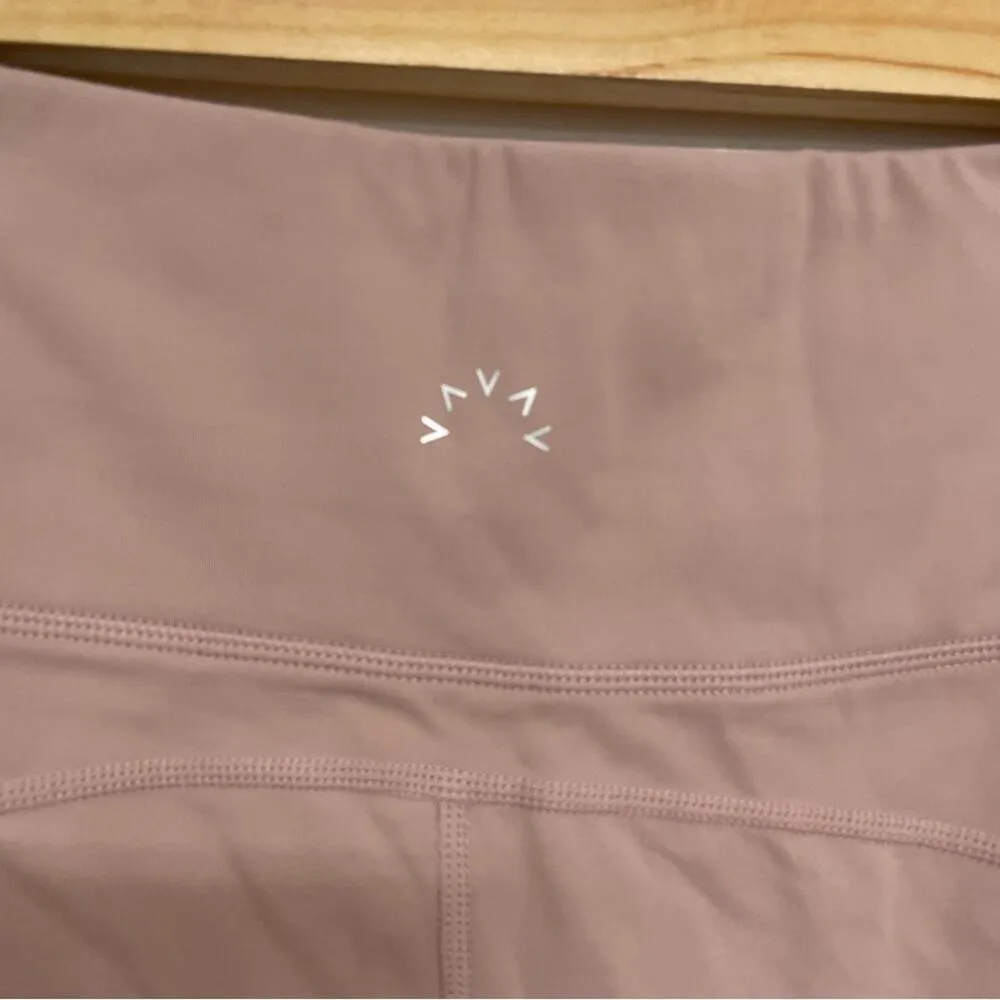 Varley Mauve High Rise Full Length Leggings Womens XS Pink Yoga Pants Gorpcore - Image 5