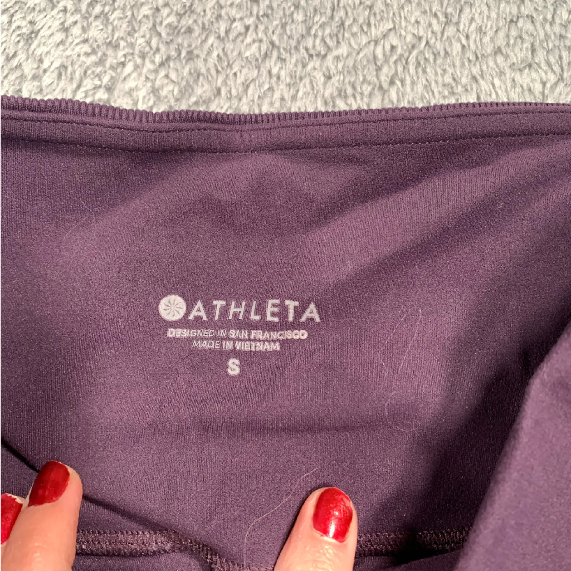 Athleta purple leggings small - Image 6