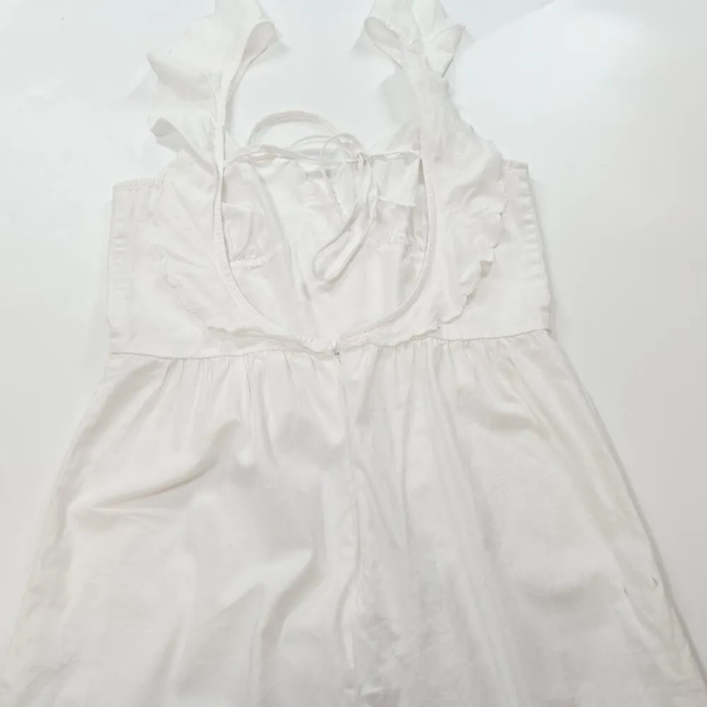 LPA Gaston Jumpsuit in White Small - Image 11