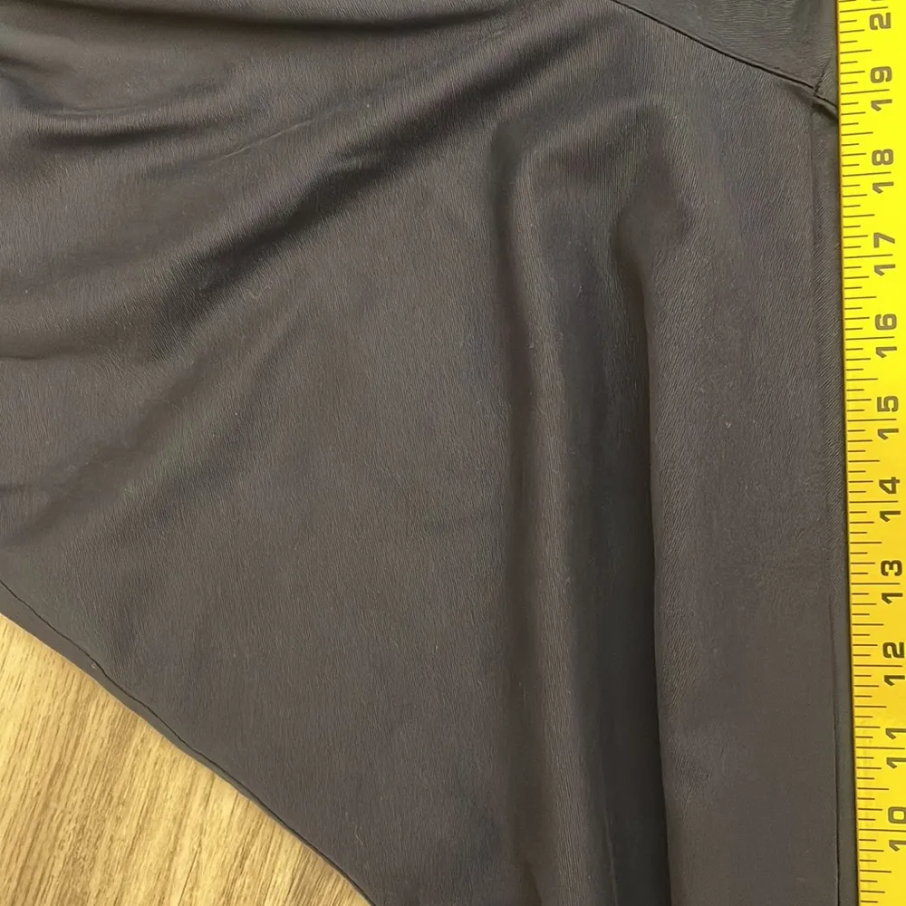 Palm Harbour Navy Blue Elastic Waist Pull On Capri Pants w Side Pockets Medium - Image 12