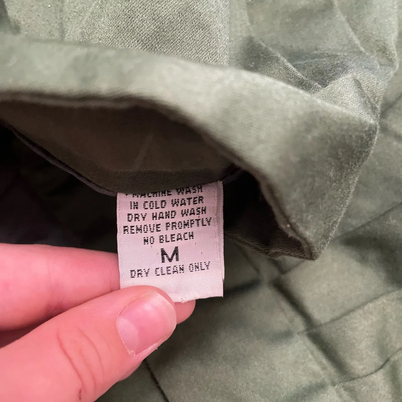 Tie Waist‎ Mini Skirt Womens Medium Green Boho Business casual - Image 2