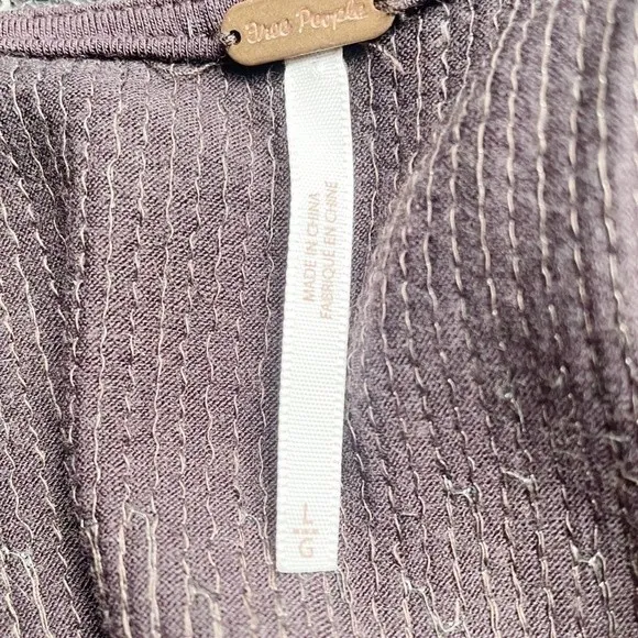 Free People Drenched In Sequins Dress Silver Gunmetal Metallic Combo Size Large - Image 11