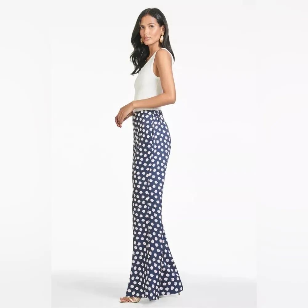 SACHIN + BABI Lana Pant In Navy And Pink Floral - Image 8