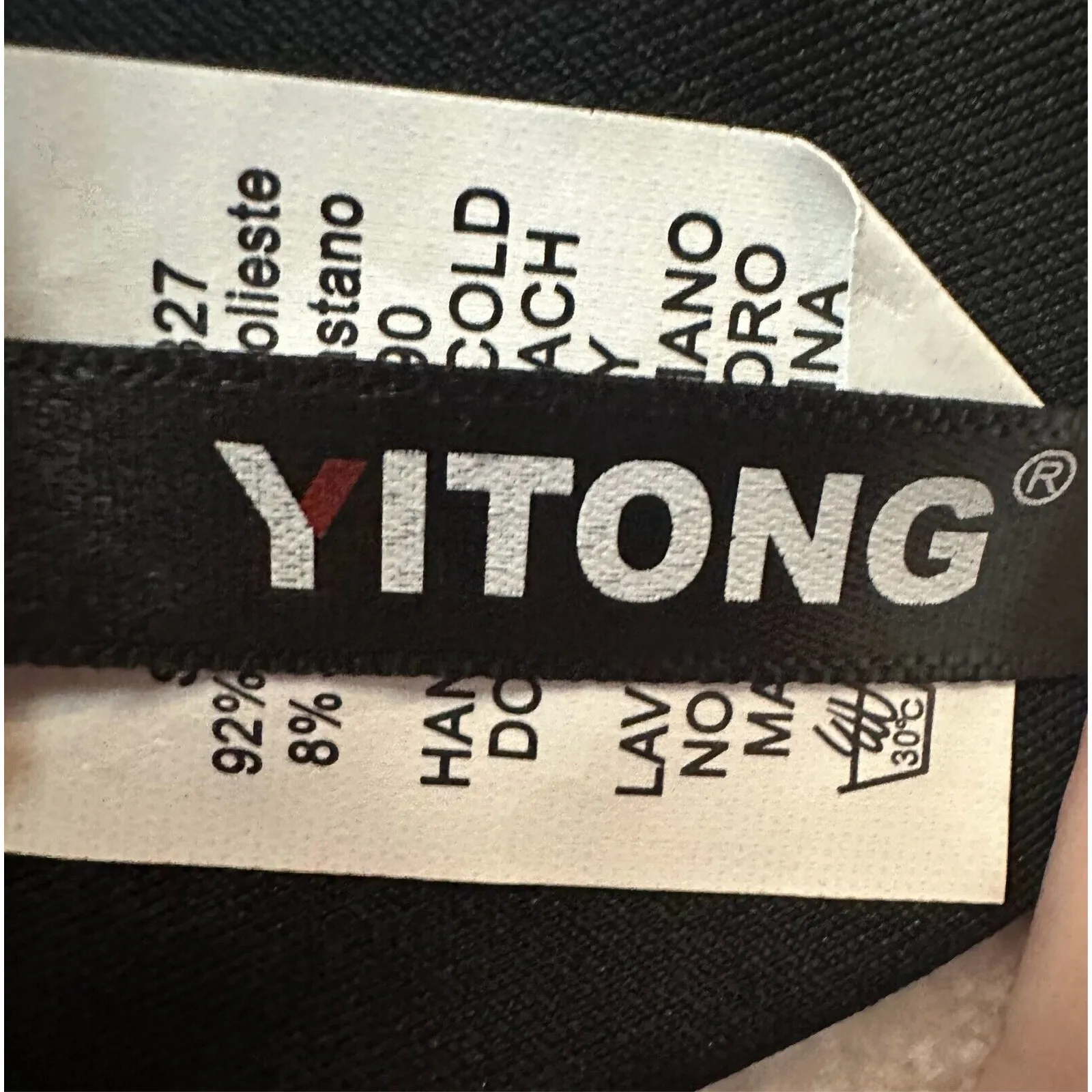 Workout Yoga Legging Pants Women L/XL Black White - Image 4