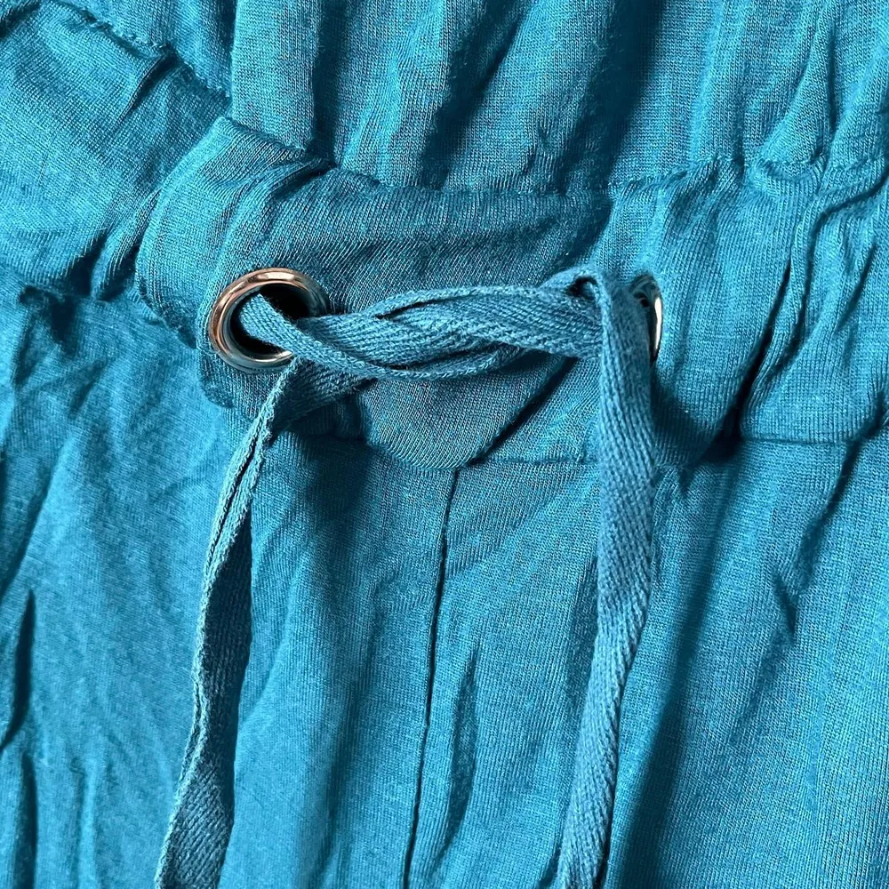 Pink Rose  Strapless Drawstring Waist Romper - Size S - Image 2