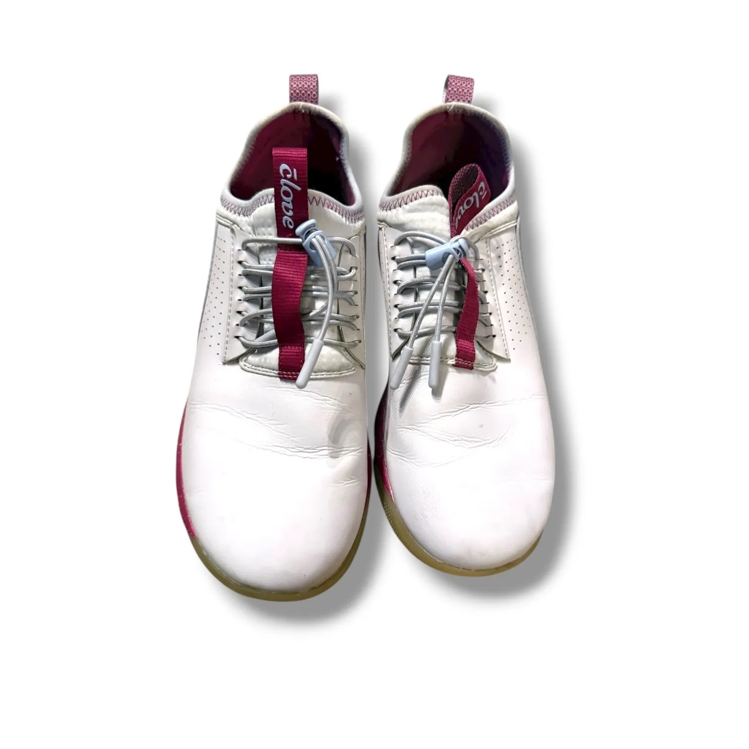 Clove Classic Limited Sneakers Women's 9 Plum‎ Amethyst Nursing Comfort Shoe White - Image 2