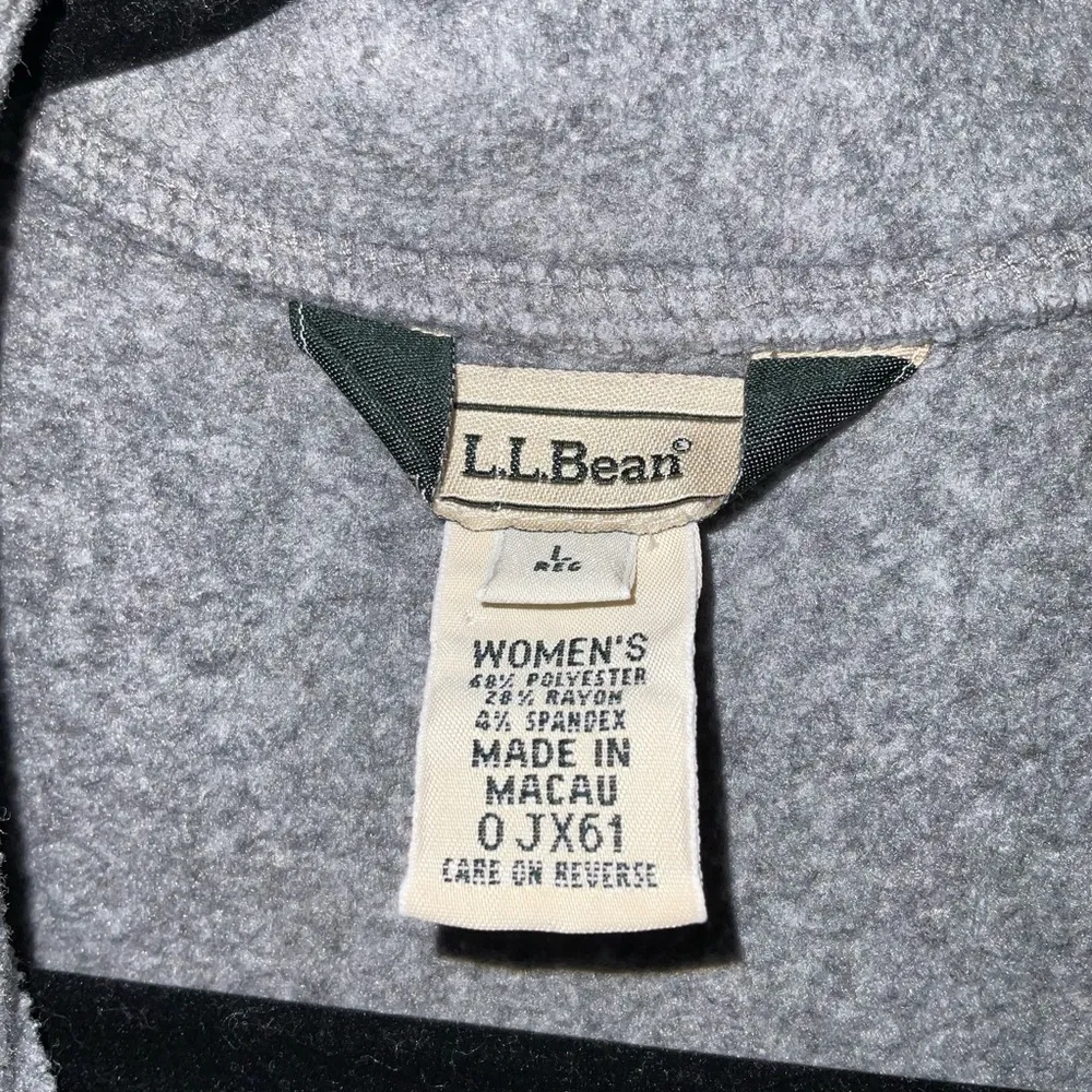 Vintage LL BEAN jacket / cardigan BUTTON UP - Image 3