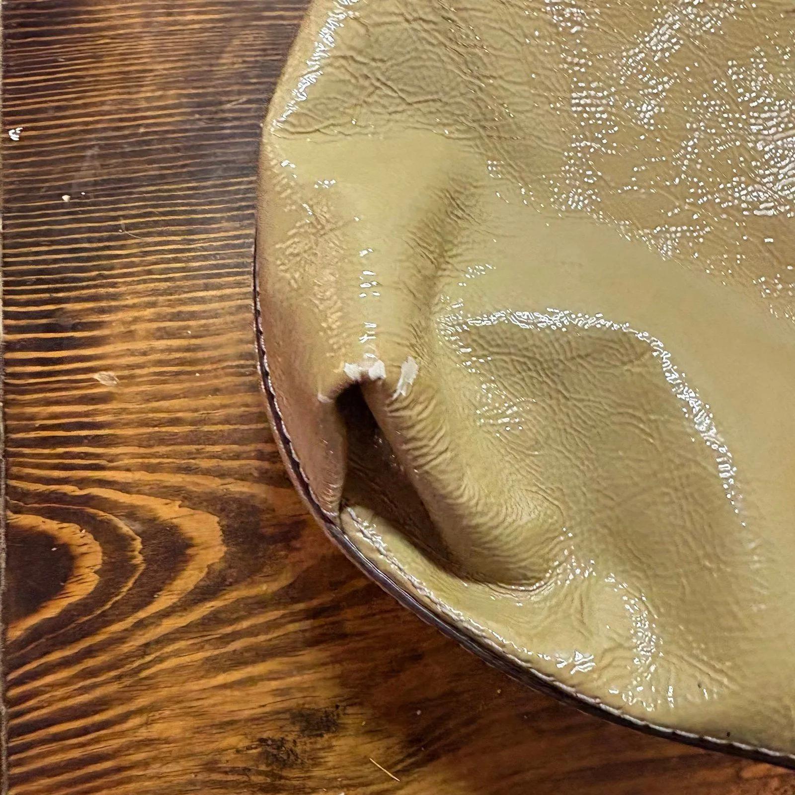 Coach Peyton Green Patent Shoulder Bag‎ - Image 9