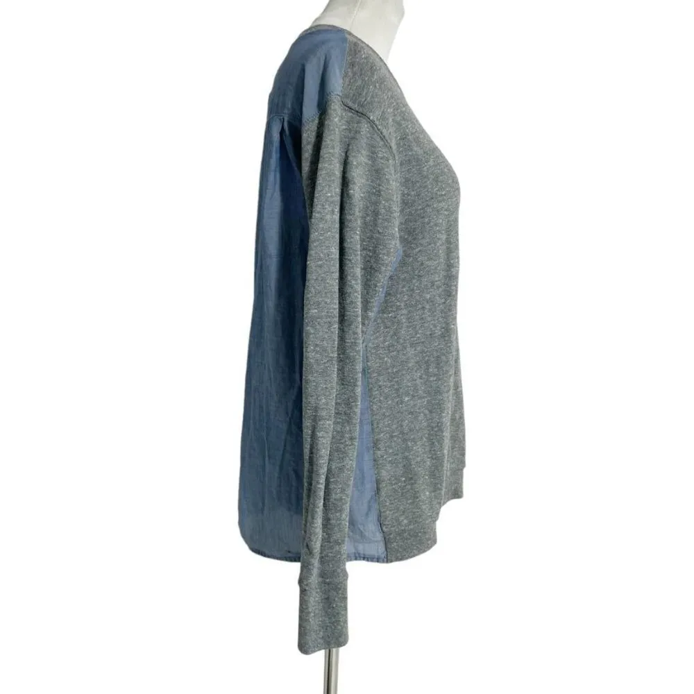 Current/Elliott Size 1  Top Blouse Long Sleeve Shirt - Image 3