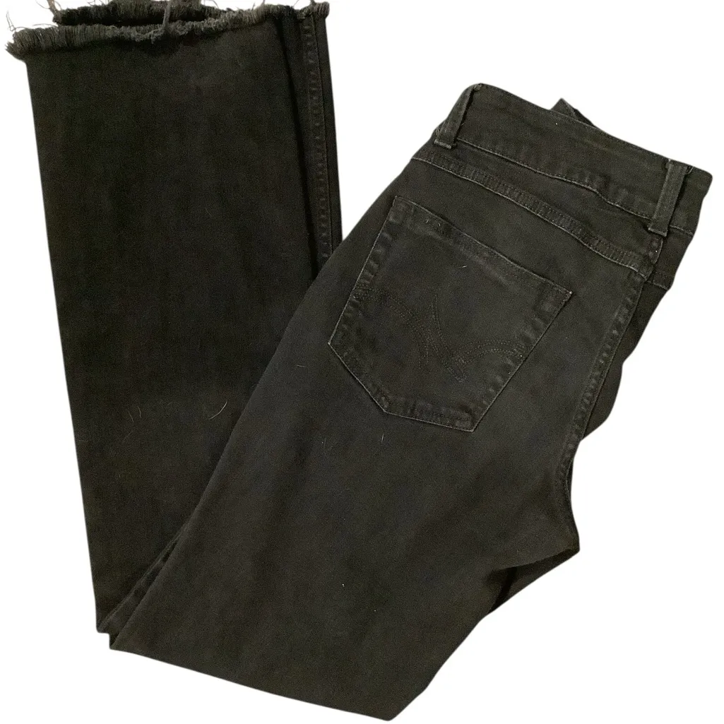 Wrangler Women's Black Boot Cut Jeans Size 9/10 - Image 8