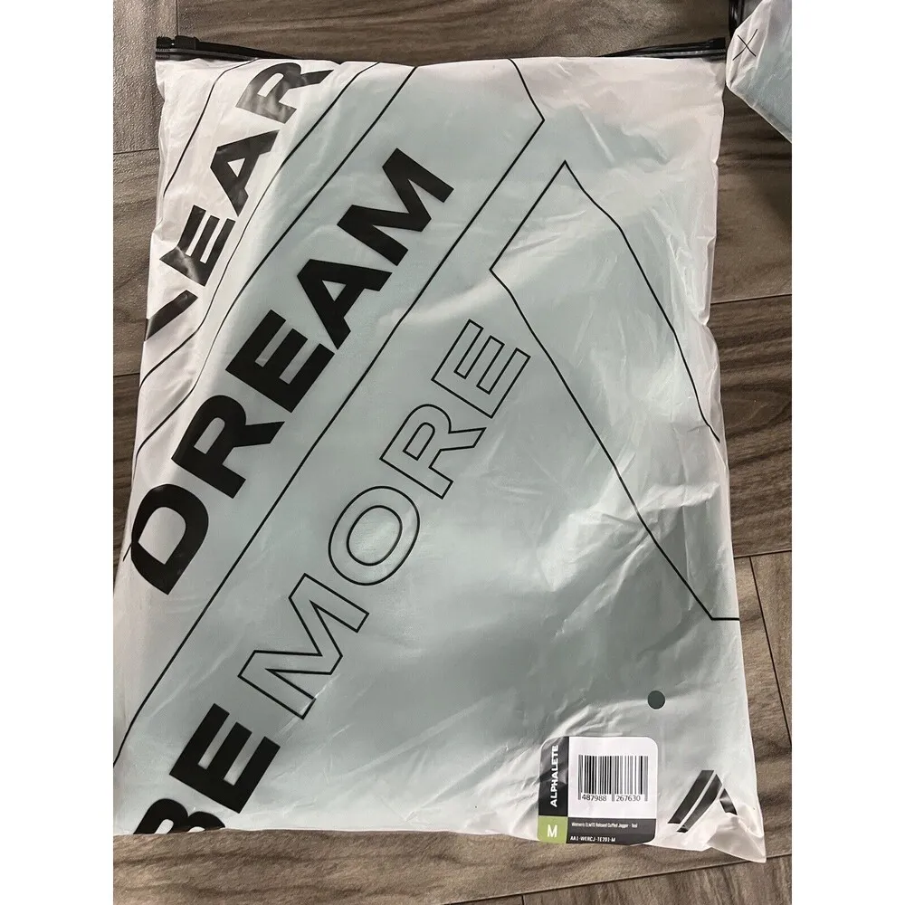 ALPHALETE WOMEN'S ELMTS RELAXED CUFFED JOGGER - Teal , Size Medium - Image 13