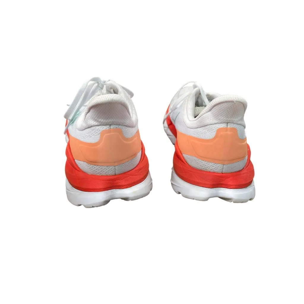 Hoka One One Mach 4 Womens White Red Running Shoes sneakers size 10B sku 8829 - Image 11