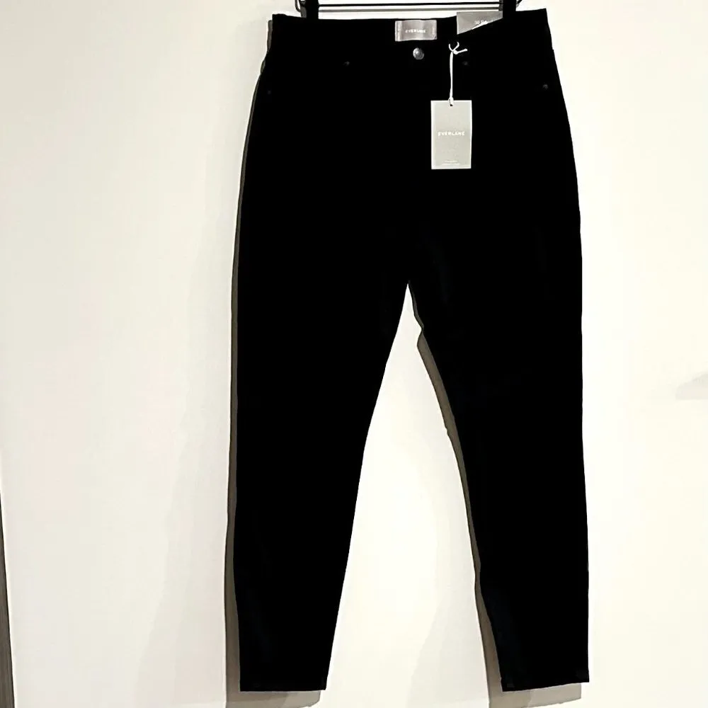 NWT Everlane The High Rise Skinny Jean in Black - Size 30 - Image 2