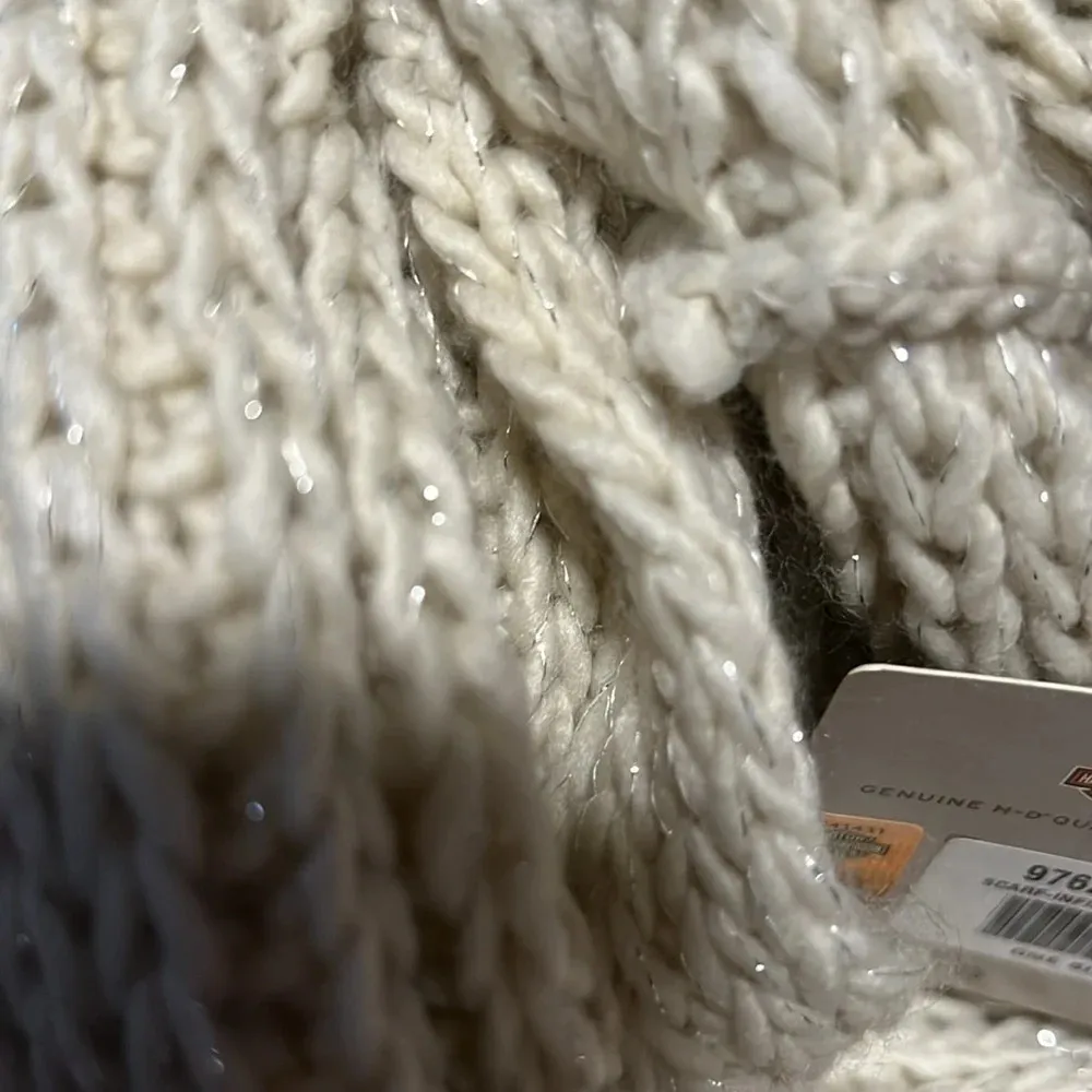 Harley Davidson infinity scarve. New. Silver - Image 5