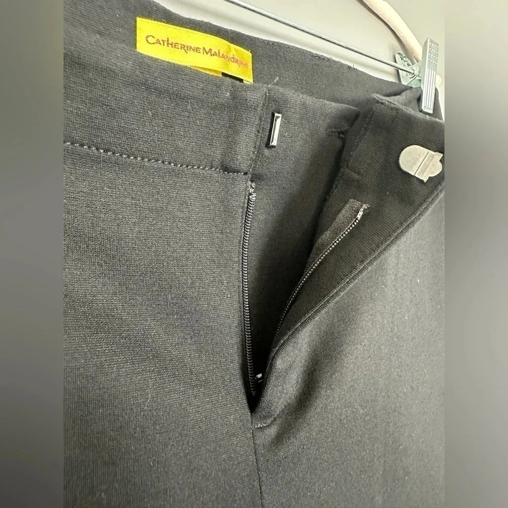 Catherine Malandrino Women's Black Pants (236) - Image 8