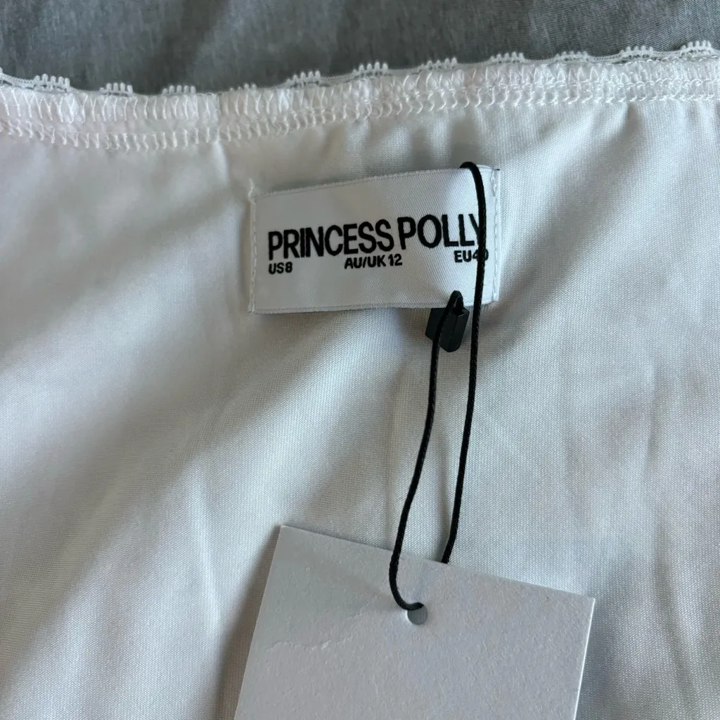 Princess Polly Floral Lace Mini Dress - Image 3