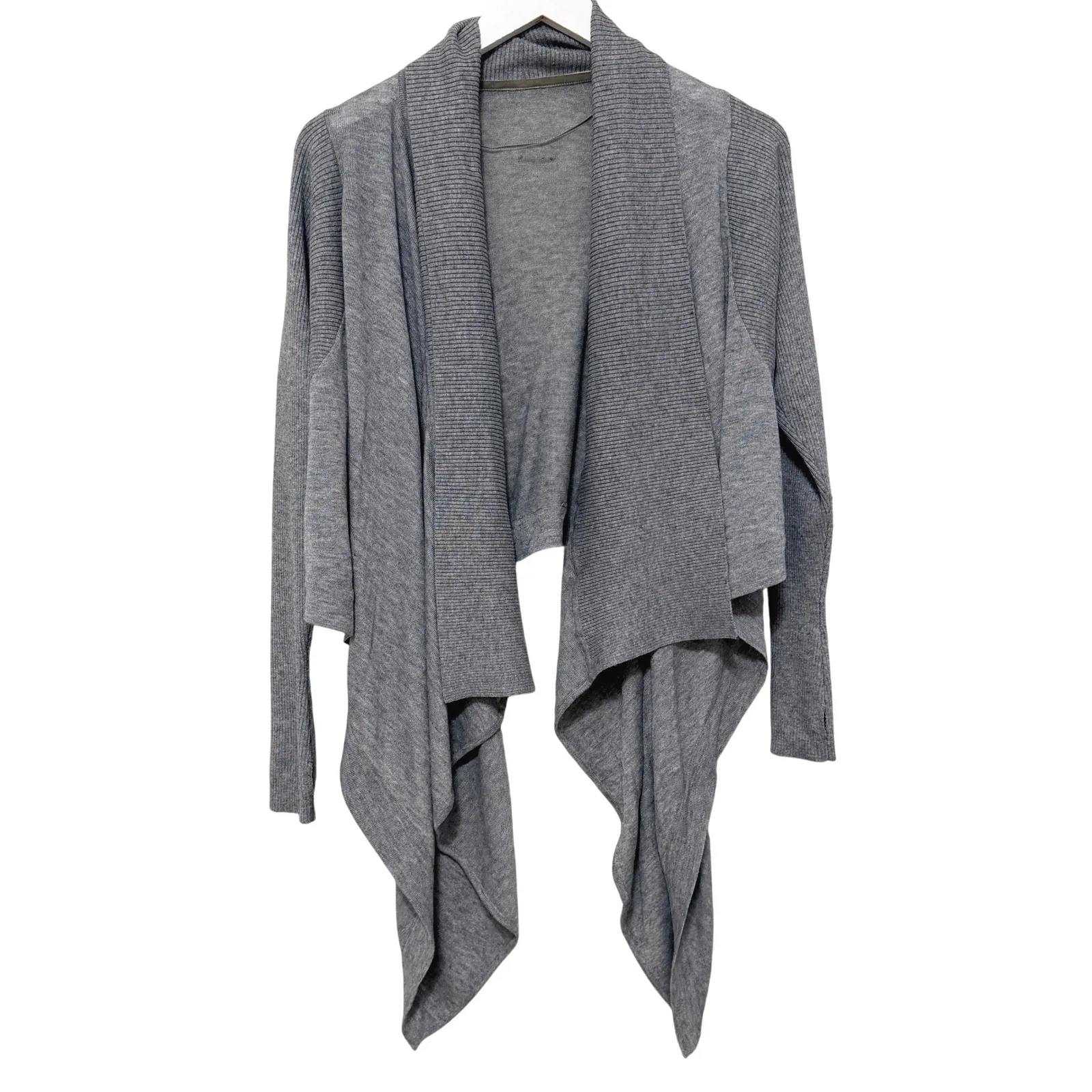 Lululemon Zen Wrap Sweater in Heathered Gray Size Small / 4 - Image 2