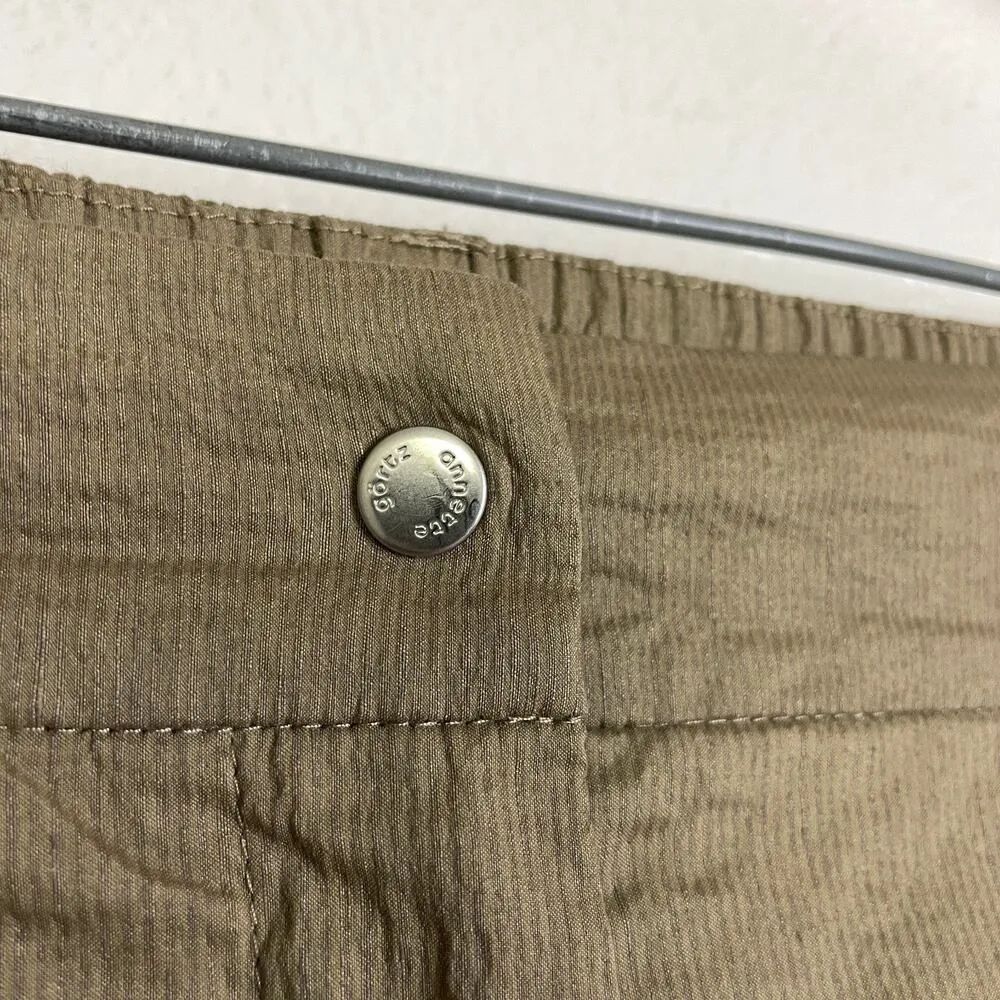 Annette Gortz Pants Womens Size 40 Tan Alexa Loose Fit Elastic German NWOT Brown - Image 5