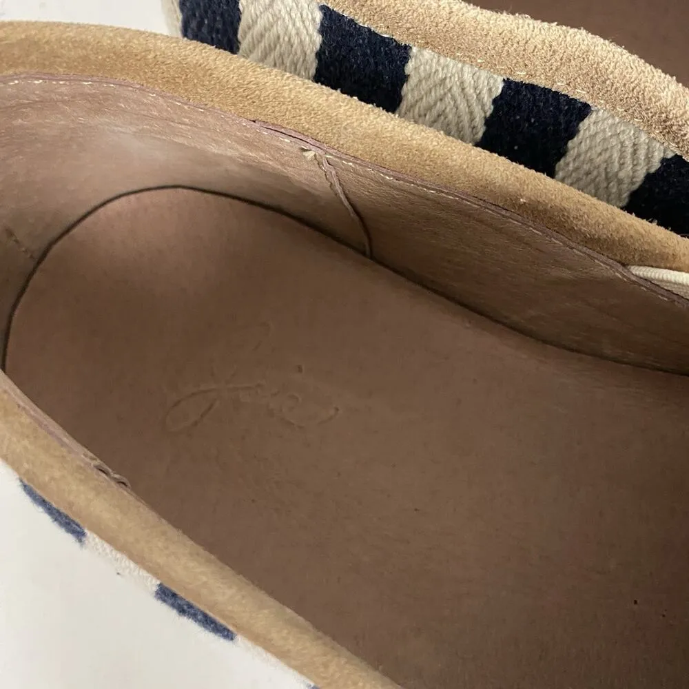 Joie Kidmore Slip-On Sneakers Women’s Size EUR 40 Stripe Canvas Nautical Summer - Image 3