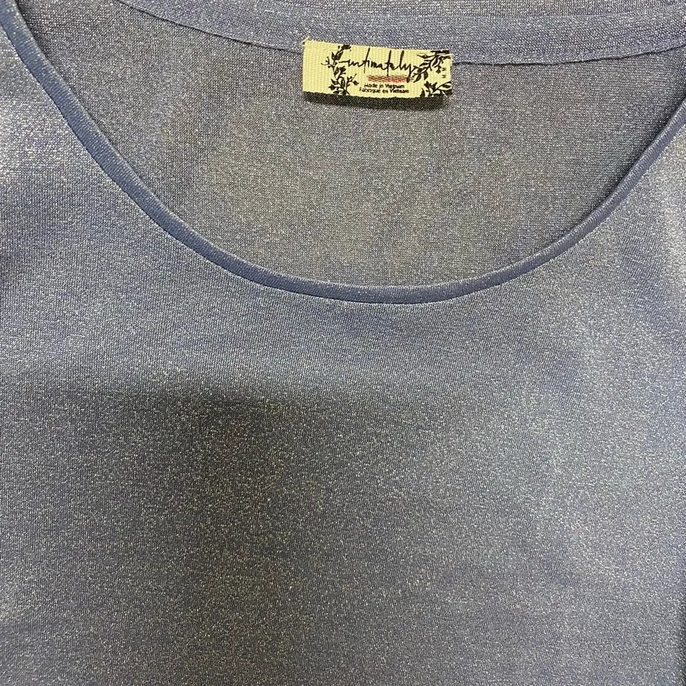 Free People Mesh So Well Layering Top. Size Medium - Image 6