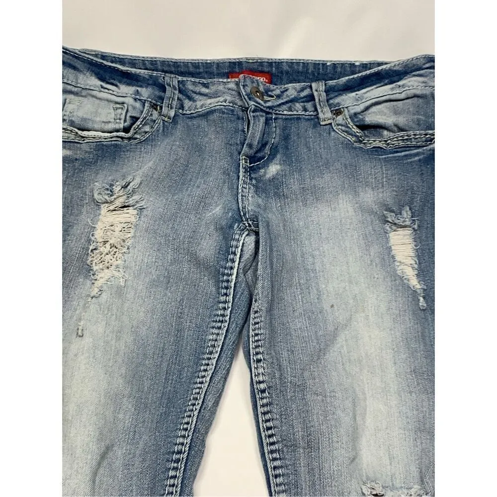 005 Bongo distressed vintage jean size 9 - Image 3