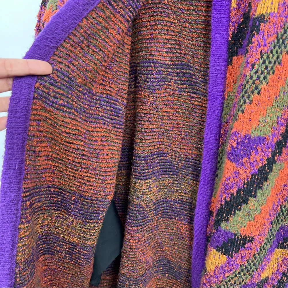 Vintage Grandma Cardigan Sweater Sz M Size M - Image 4